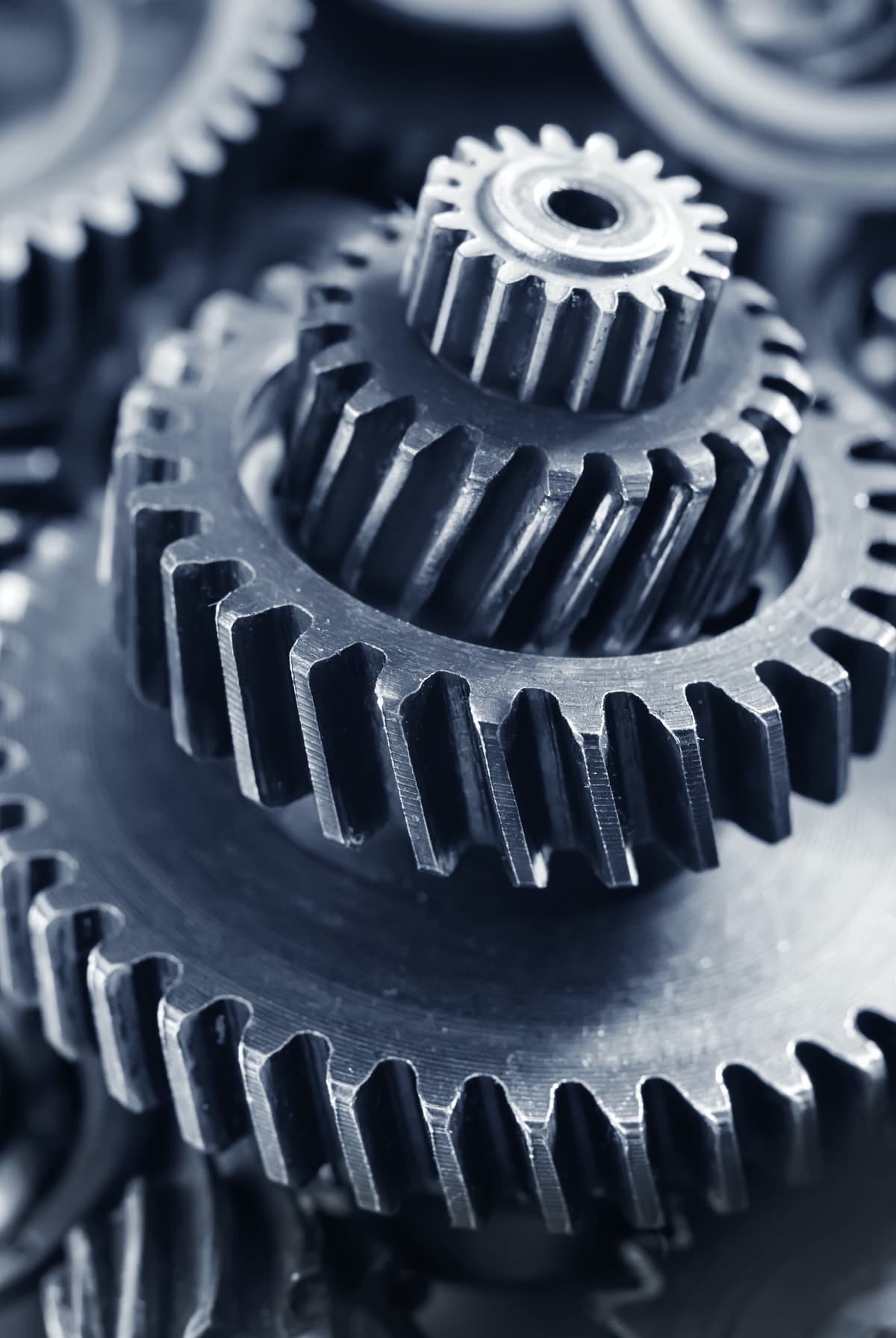 Maschine mit offenen Komponenten